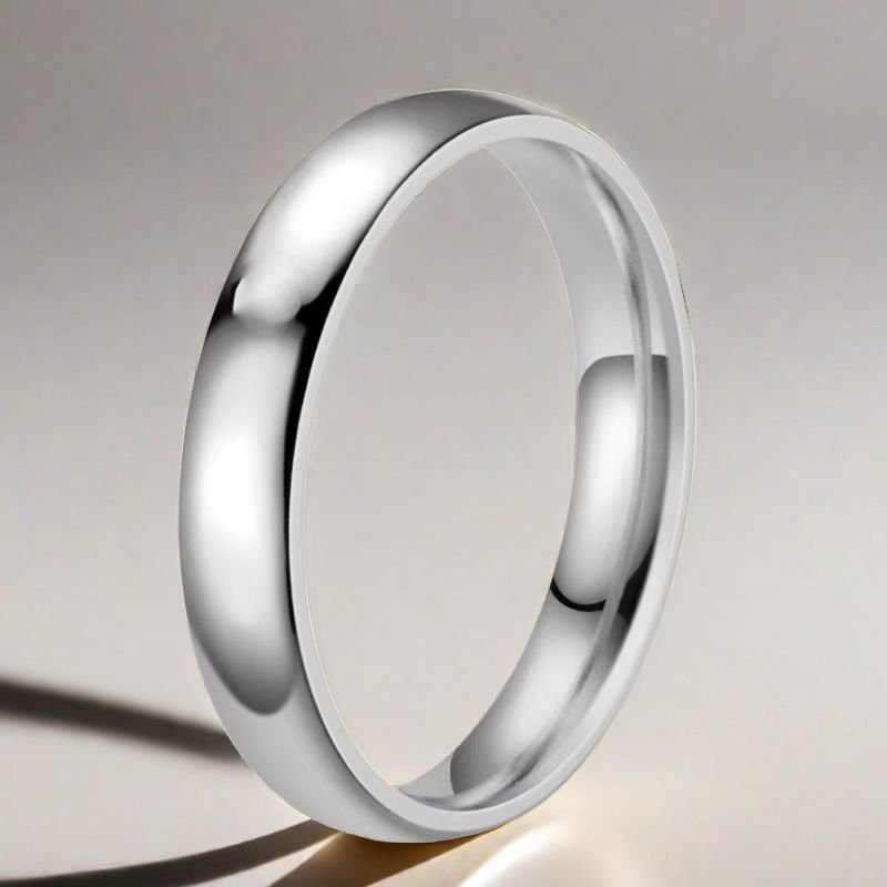 Women's Titanium Steel Niche High-grade Style Stainless Rings