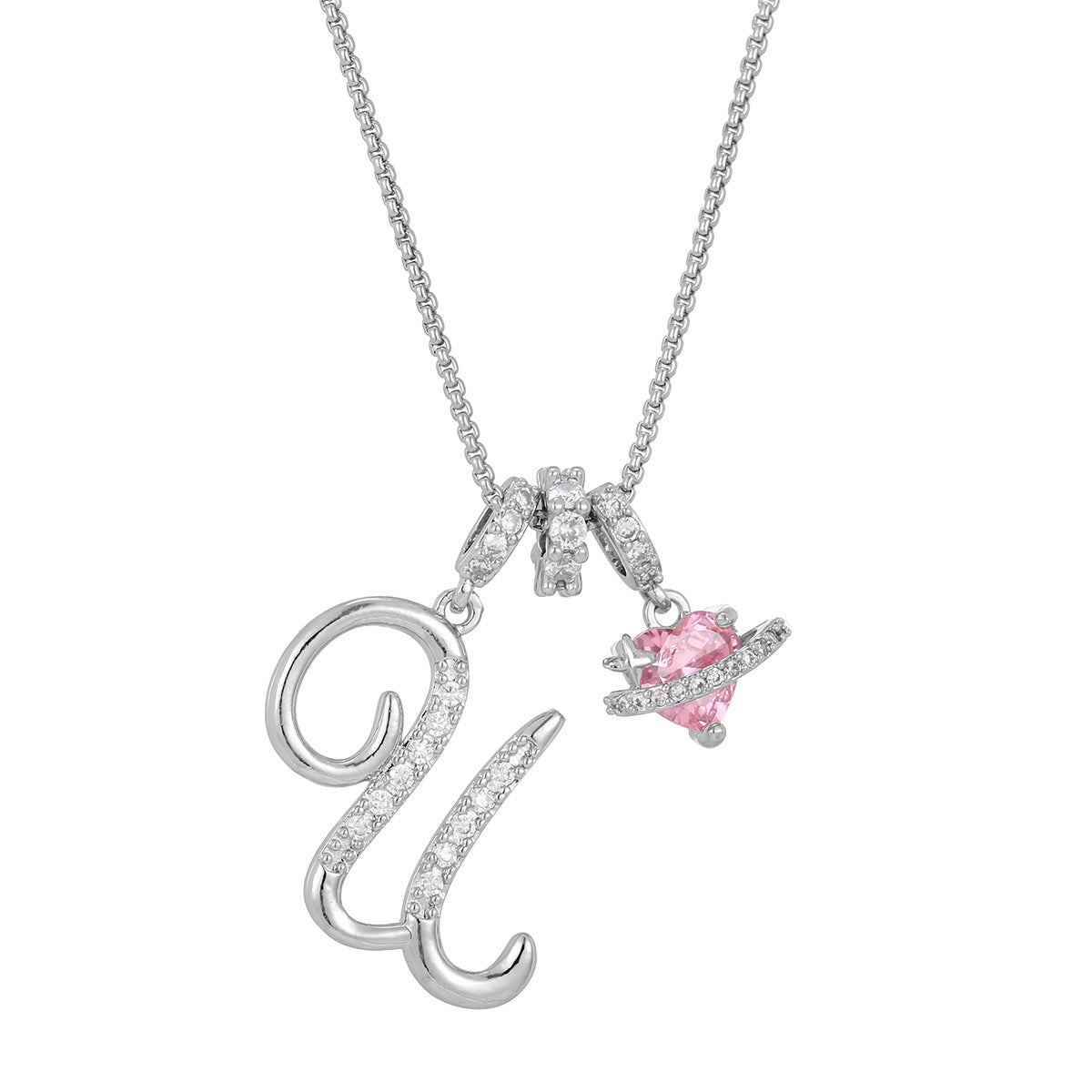 Dopamine English Letter Light Luxury Minority High Pendants