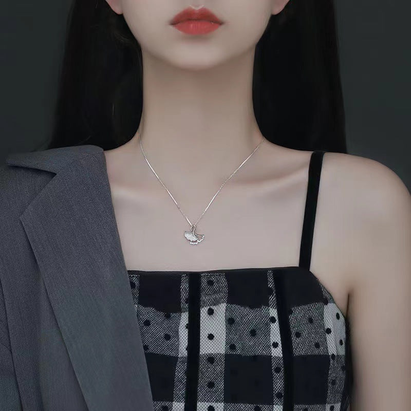 Women's Minority College Style Minimalist Design Clavicle Necklace