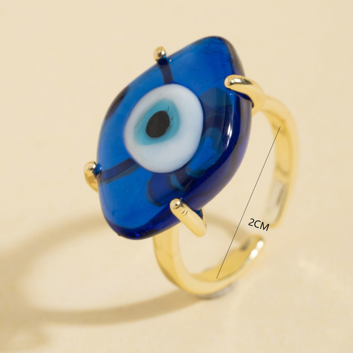 Devil's Eye Opening Adjustable Fashion Personalized Rings