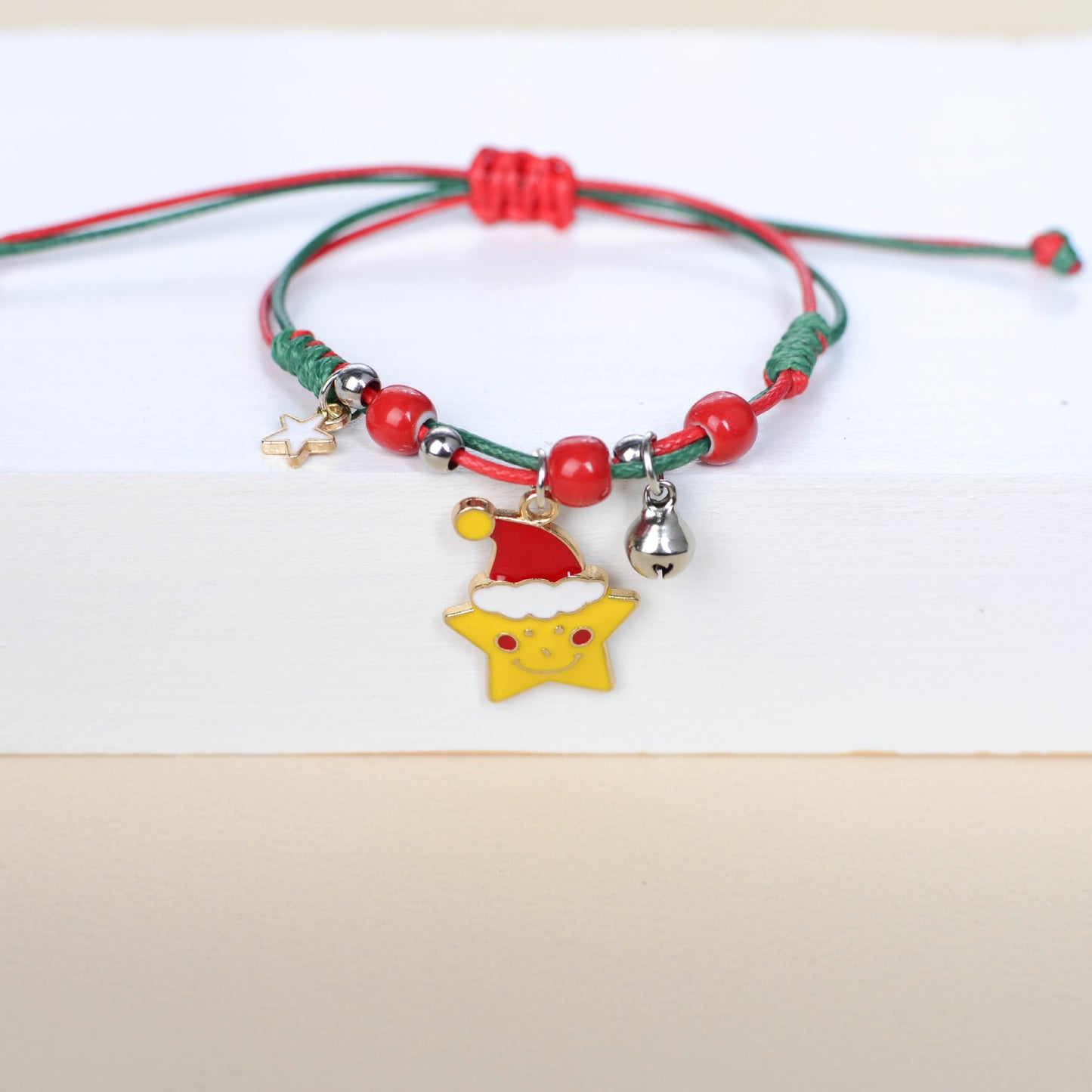 Christmas Festival Hand-woven Santa Claus Gift Bracelets