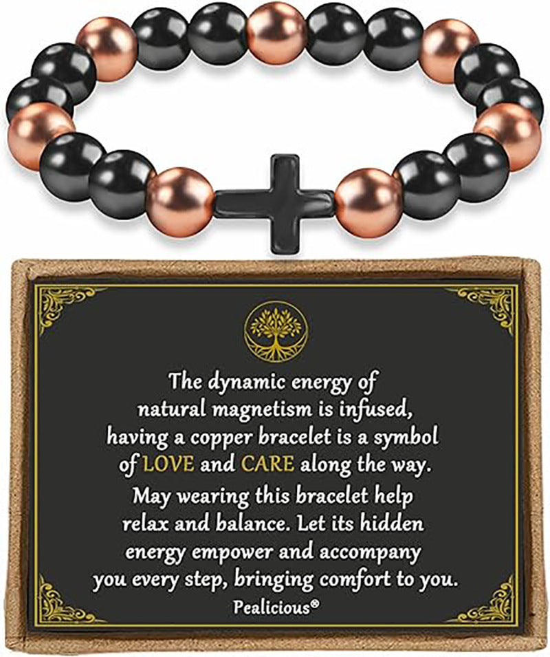 Men's Triple Protection Adjustable Woven Gift Tiger Eye Bracelet