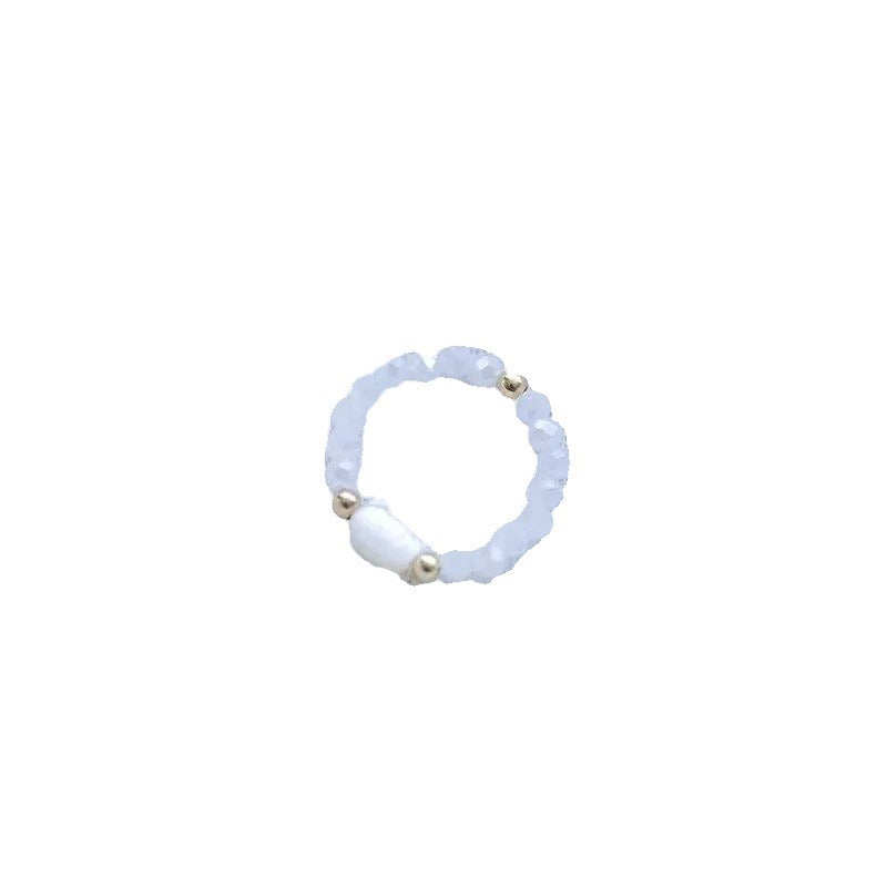 Shell Cat Cute Niche Couple Handmade Ring