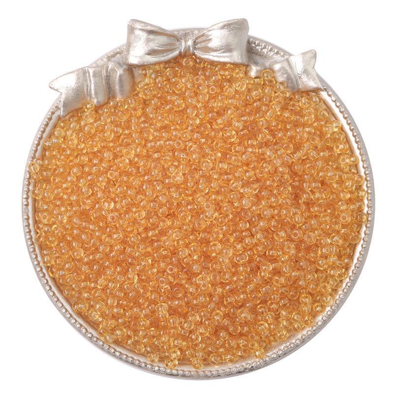 High Quality Transparent Paint Glass Beads Beaded Jewelry Accessories