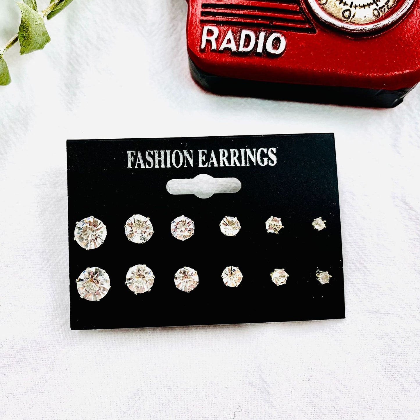 Innovative Simple Elegant Zircon Rhinestones Rhinestone Earrings