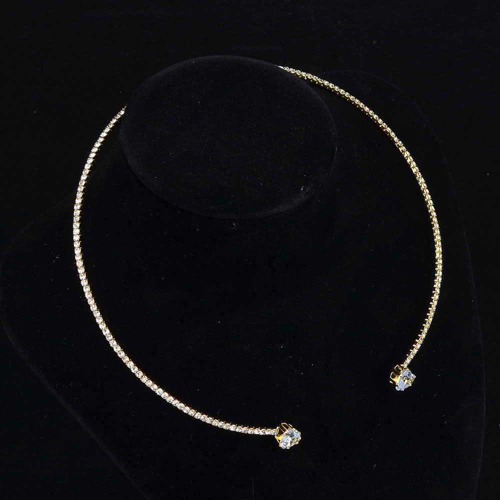 Women's Heart-shaped Zircon Popular Light Luxury Rhinestone Necklaces