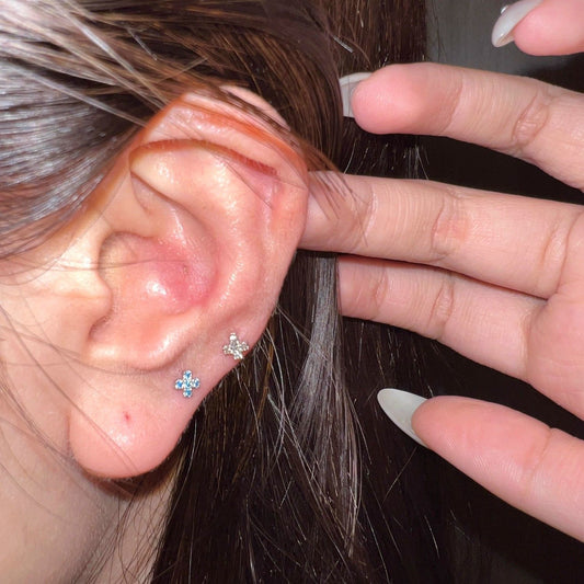 Design Cross Ear Bone Korean Style Versatile Earrings