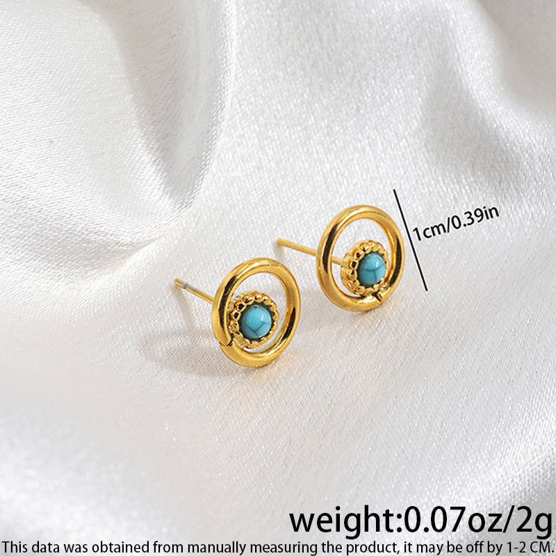 High-grade Fashionable Versatile Micro Diamond Butterfly Earrings