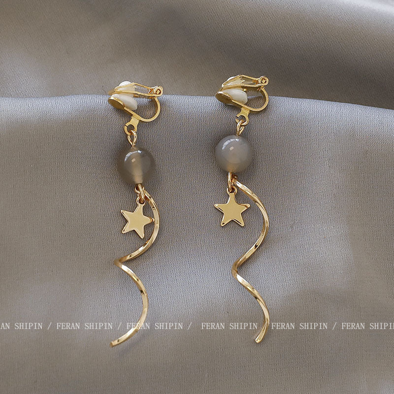 Clip Without Pierced High-grade Sense Niche Earrings