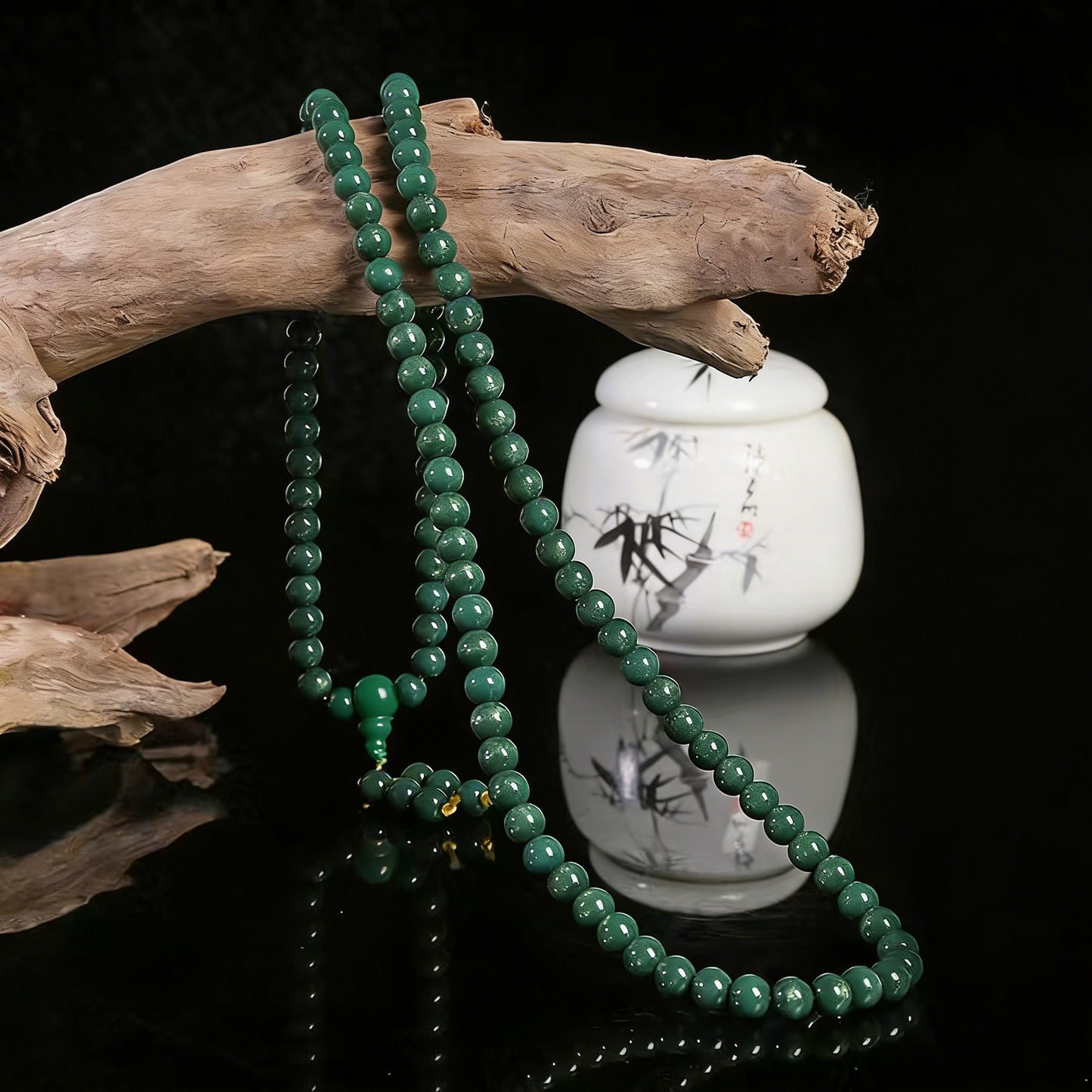 Imitation Small Rosewood Buddha Beads Retro Ethnic Bracelets