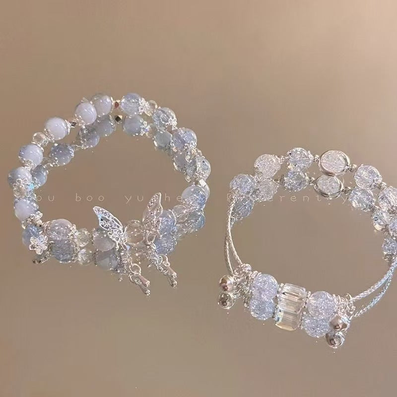Sweet Mori Butterfly Female Niche Design Bracelet