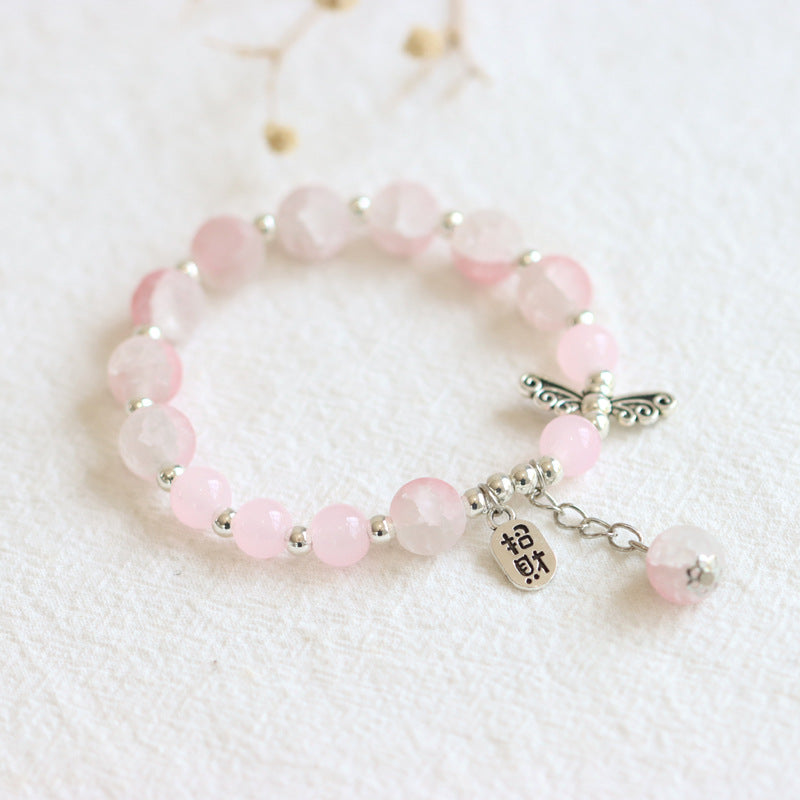 Fresh Glass Bead Chinese Ethnic Style Bracelets
