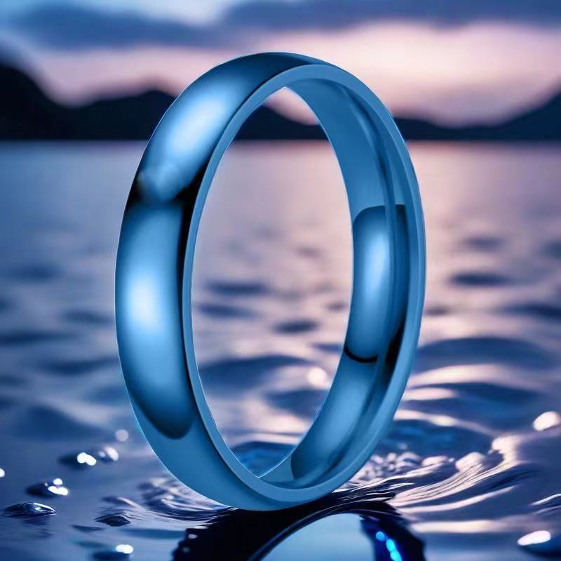 Women's Titanium Steel Niche High-grade Style Stainless Rings