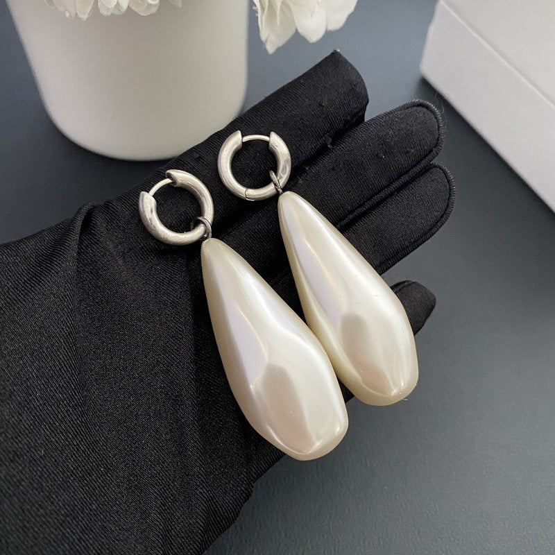 Women's Water Drop Long Light Luxury High Sense Niche Earrings