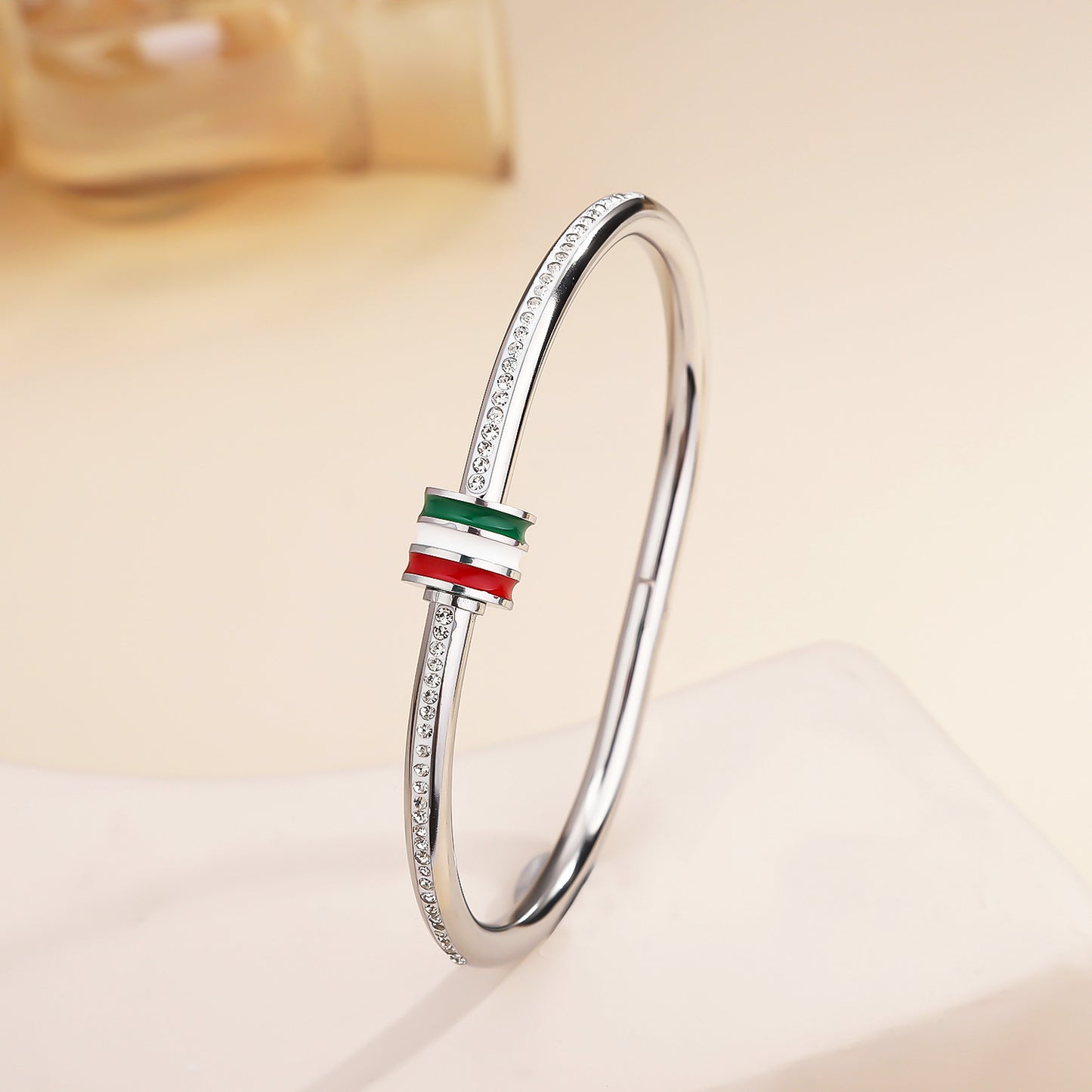 Titanium Steel Stainless Real Gold Furnace Bracelets