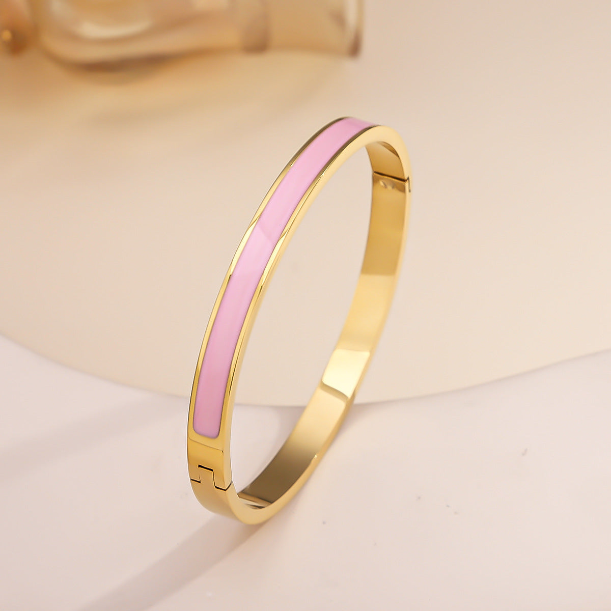 Titanium Steel Stainless Real Gold Furnace Bracelets