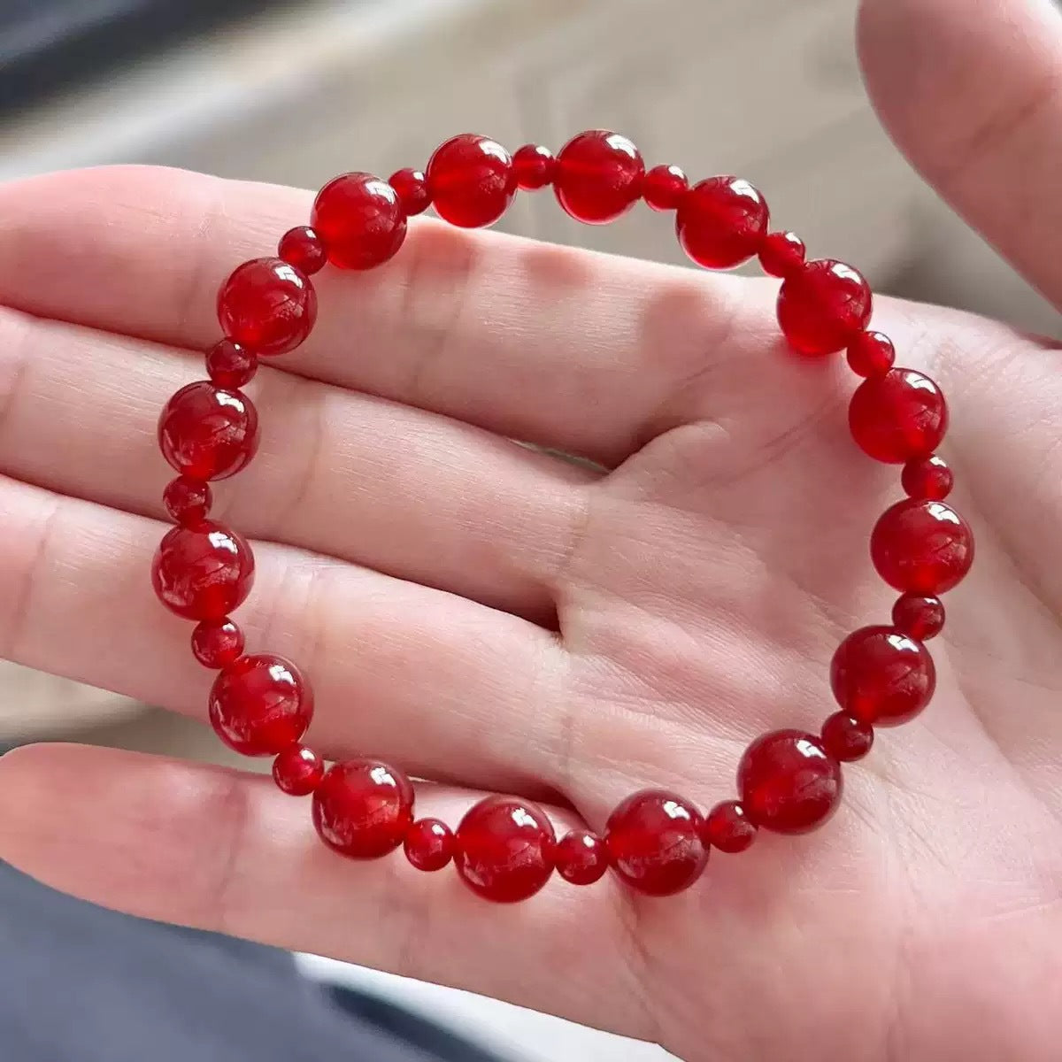 Xu Dazzling Yan High Quality Ice Transparent Natural Bracelets