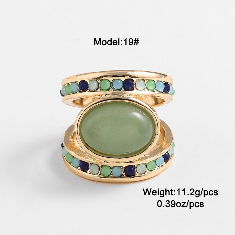 Antique Fashion Design Popular Imitation Jewelry Rings