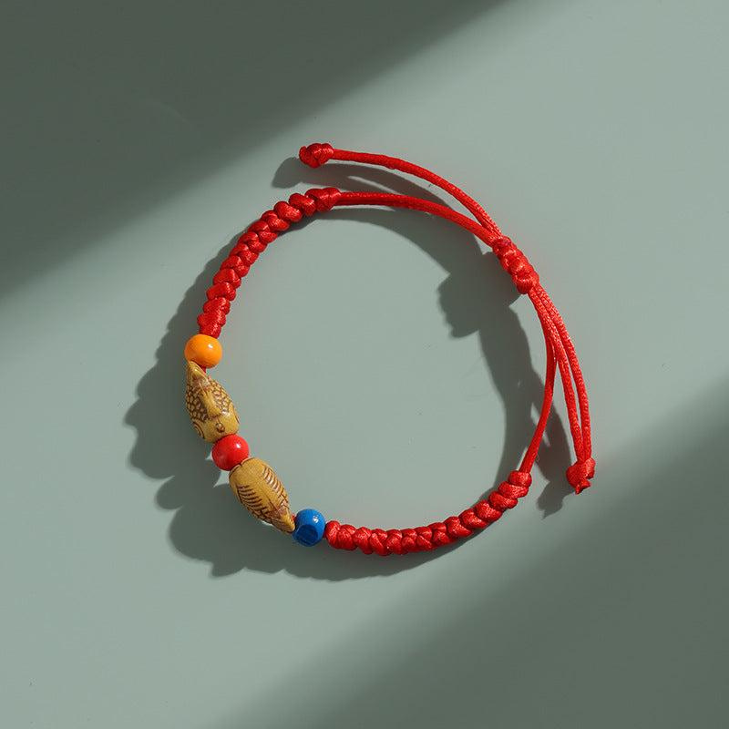 Red Rope Hand-woven Small Gift Online Store Bracelets