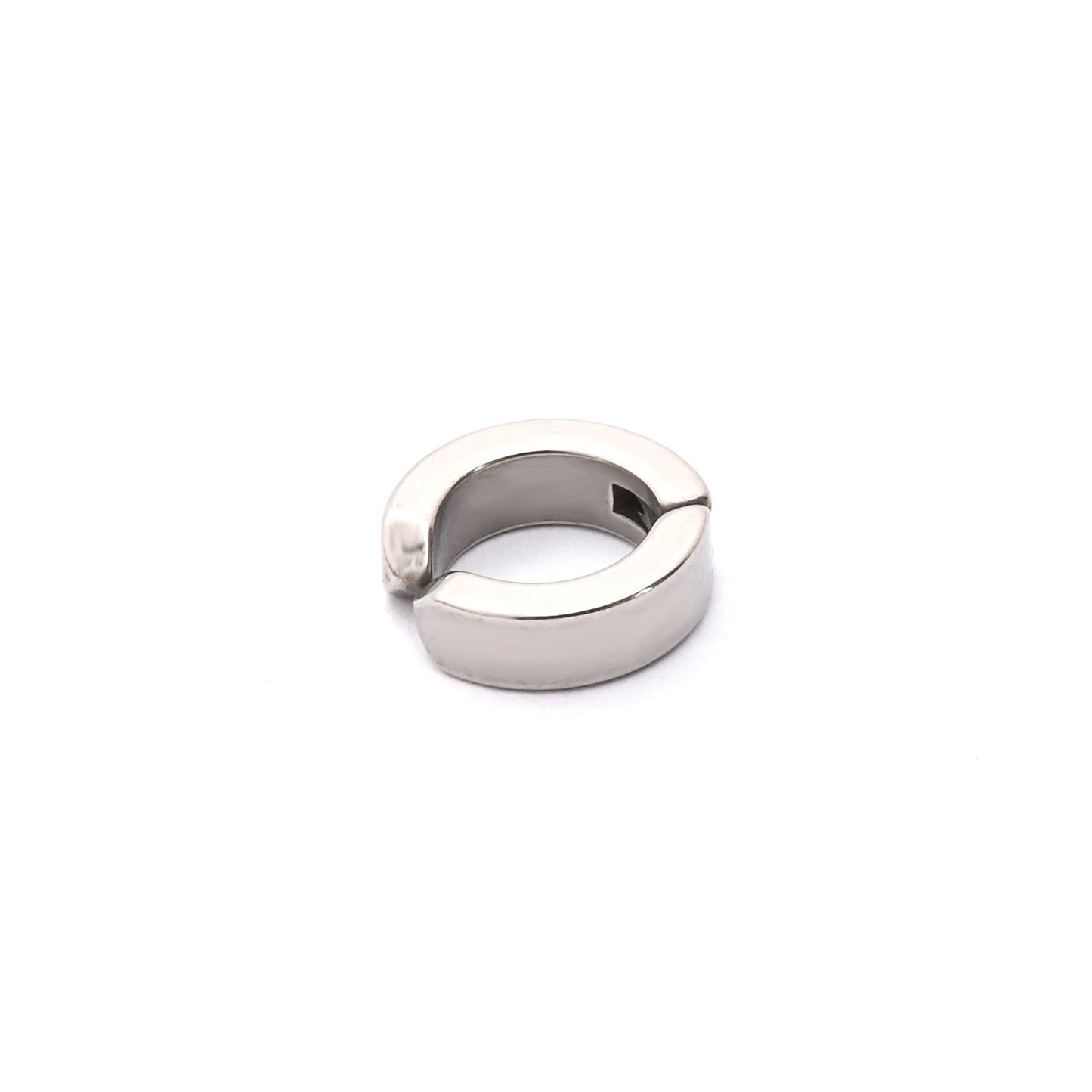 Men's Simple Stainless Steel Temperament No Piercing Ear Clip Earrings
