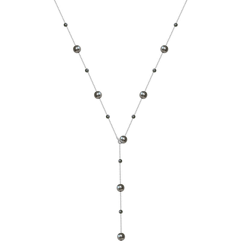 Starry Beads Multiple Ways To Wear Light Luxury Minority High-grade Necklace