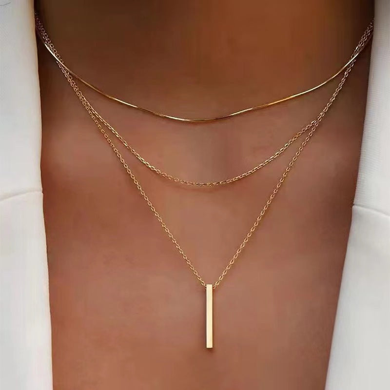 Fashion Bohemian Line Unique Design Light Necklace