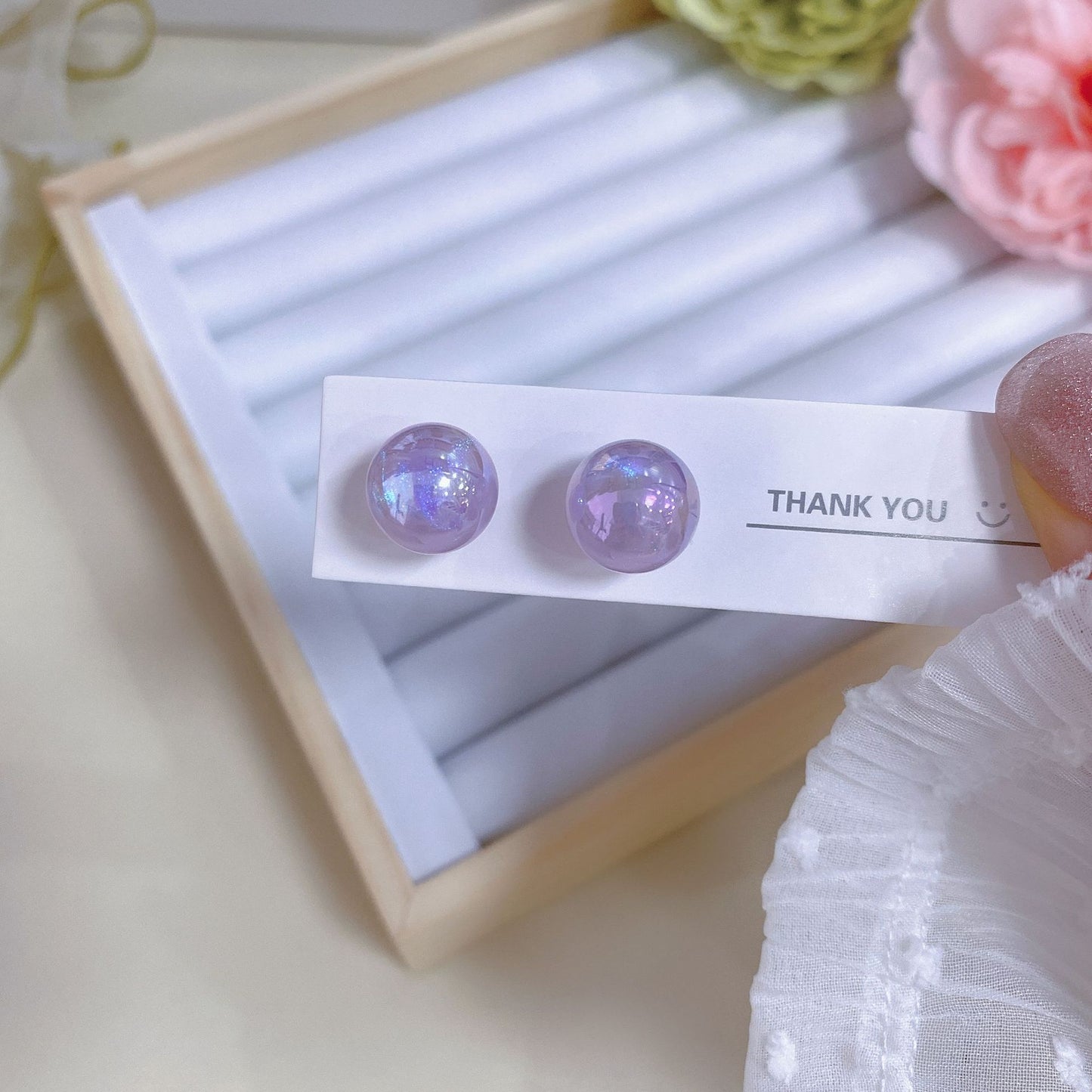 Pearl Ear Refined Grace Sweet Everyday Earrings