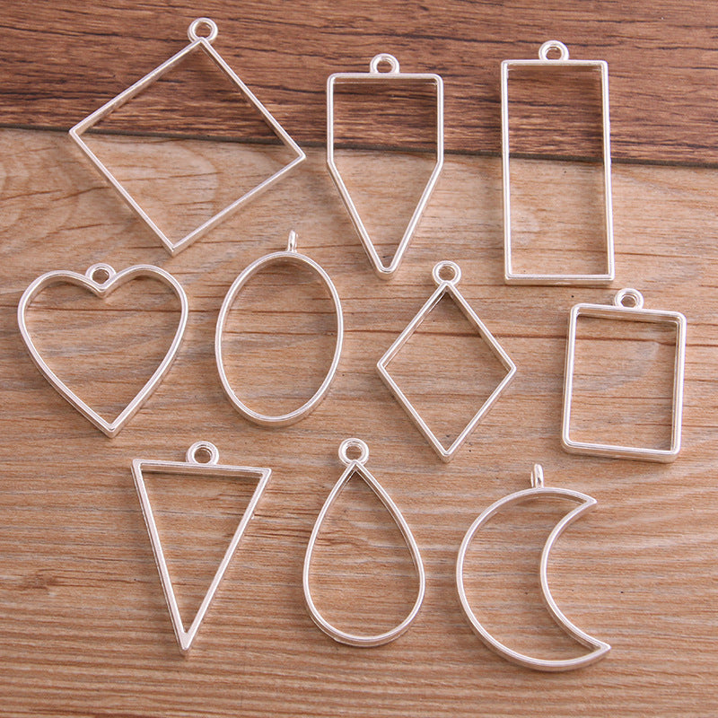 Durable Mixed Geometric Figure Epoxy Mold Jewelry Accessories