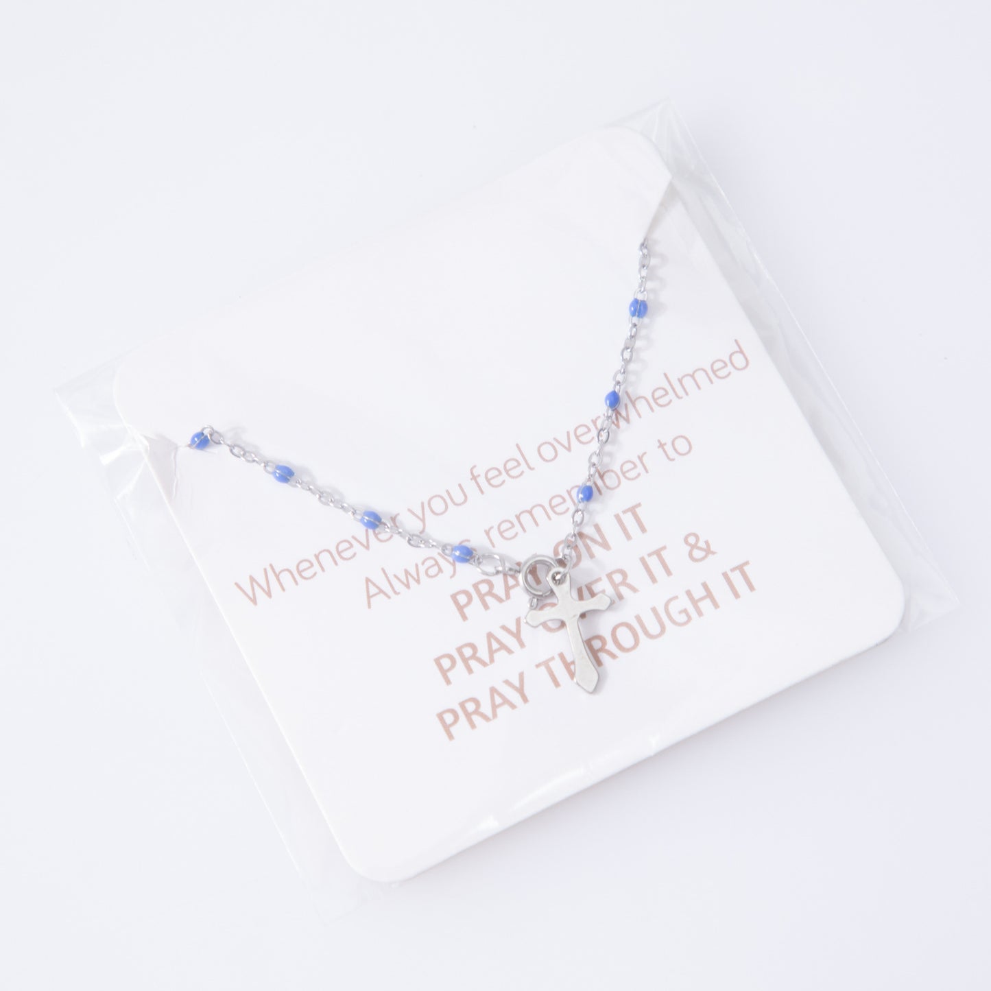 Titanium Steel Female Gold Plating Religious Style Stainless Anklets