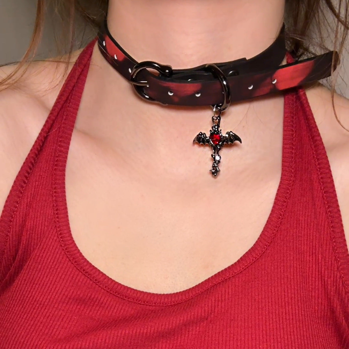 Women's Warm Color Changing Leather Hot Senior Clavicle Collar