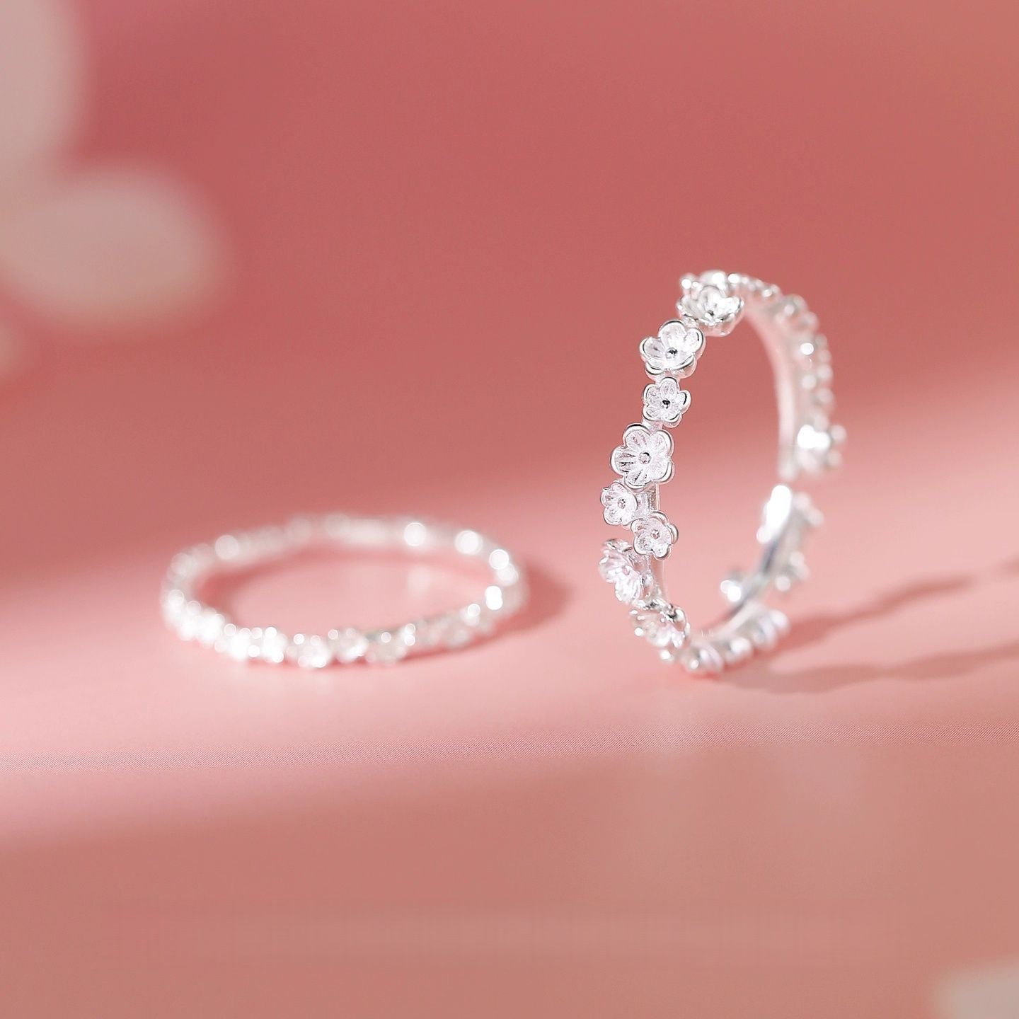 Design Light Luxury High Sense Forefinger Twin Ring