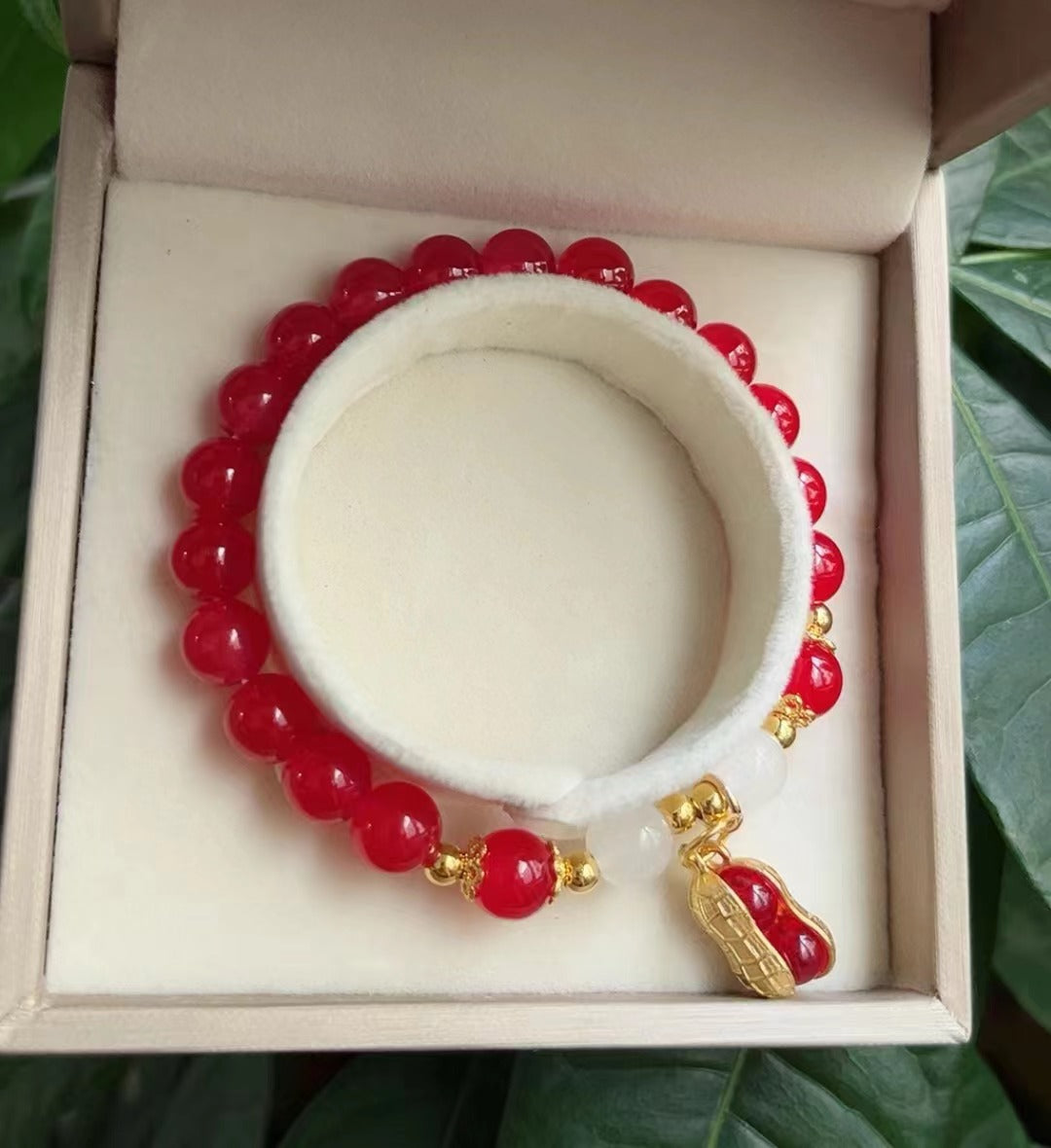 Oval Bead Live Streaming Drainage Gift Bracelets