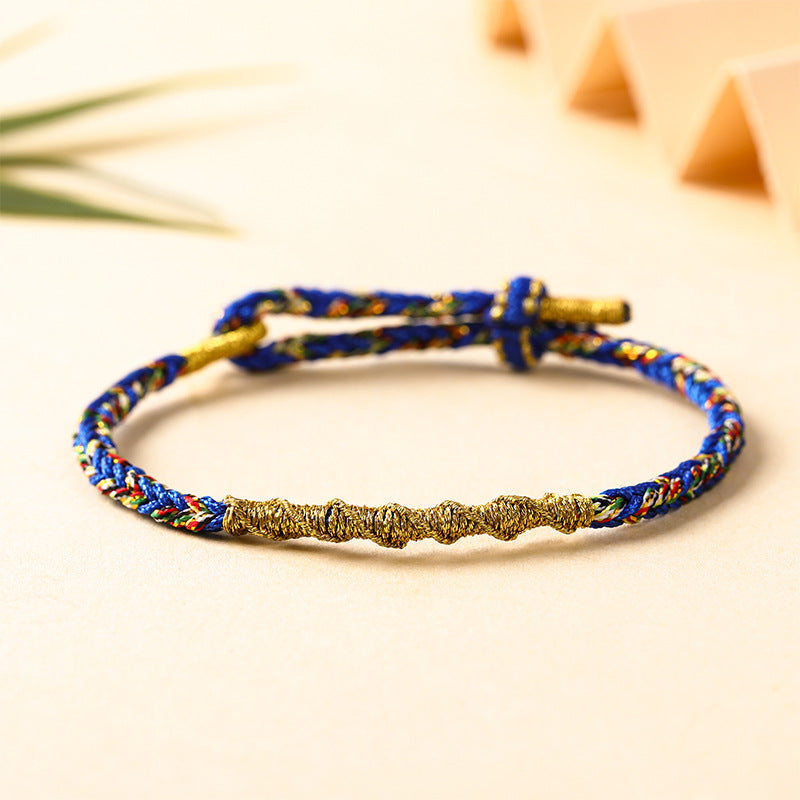 Strap Tassel Hand-woven Colorful Braided Rope Bracelets