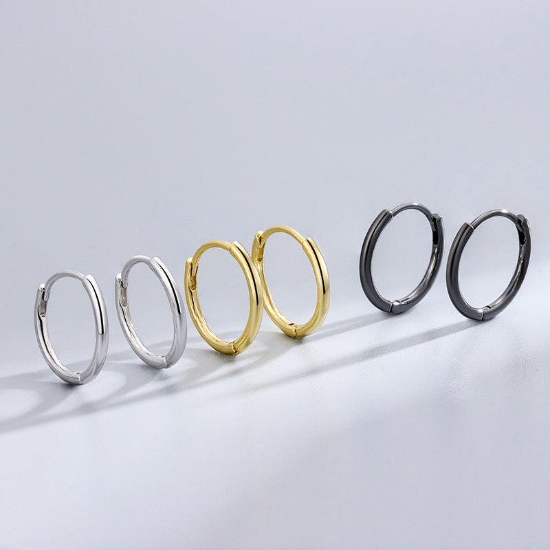 Women's & Men's Simple Fashion High Sense Small Circle Earrings