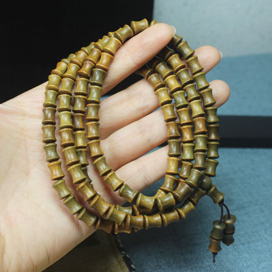 Argentina Beads Bamboo Wooden Craftwork With Bracelet