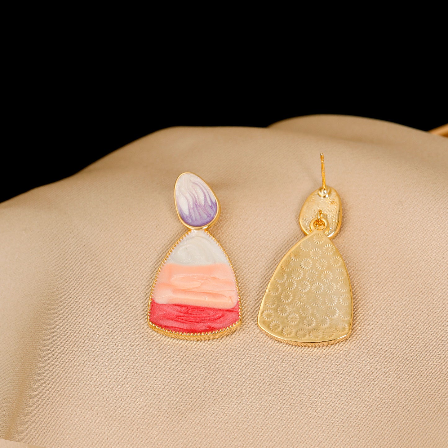 Sier Needle Bohemian Style Design Sense Fashion Summer Earrings