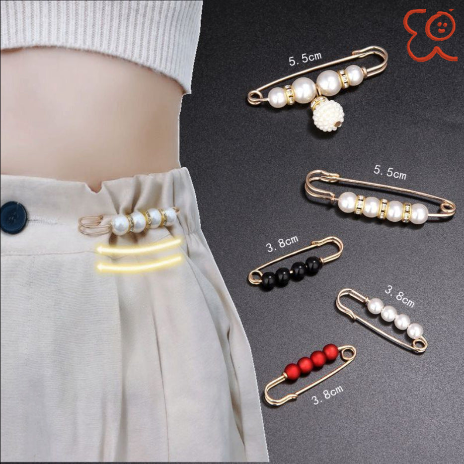 Fixed Clothes Clip Slimming Artifact Brooch Brooches