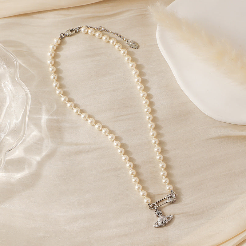 Pin Vintage Clavicle Chain Fashion Special Interest Necklaces