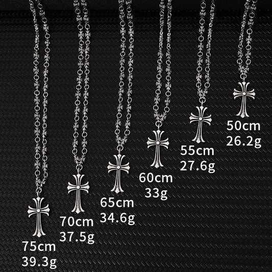 Women's & Men's Cross Punk Retro Personality Casting Items Pendants