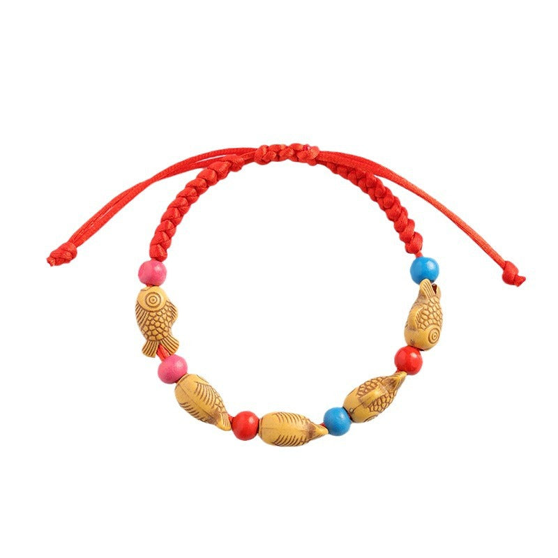 Red Rope Hand-woven Small Gift Online Store Bracelets