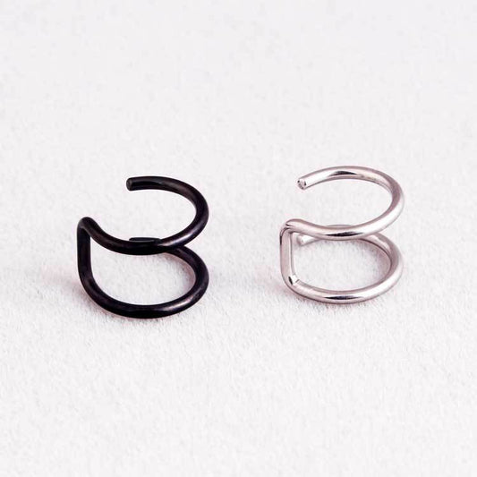 Piercing Ear Clip Titanium Steel Female Earrings