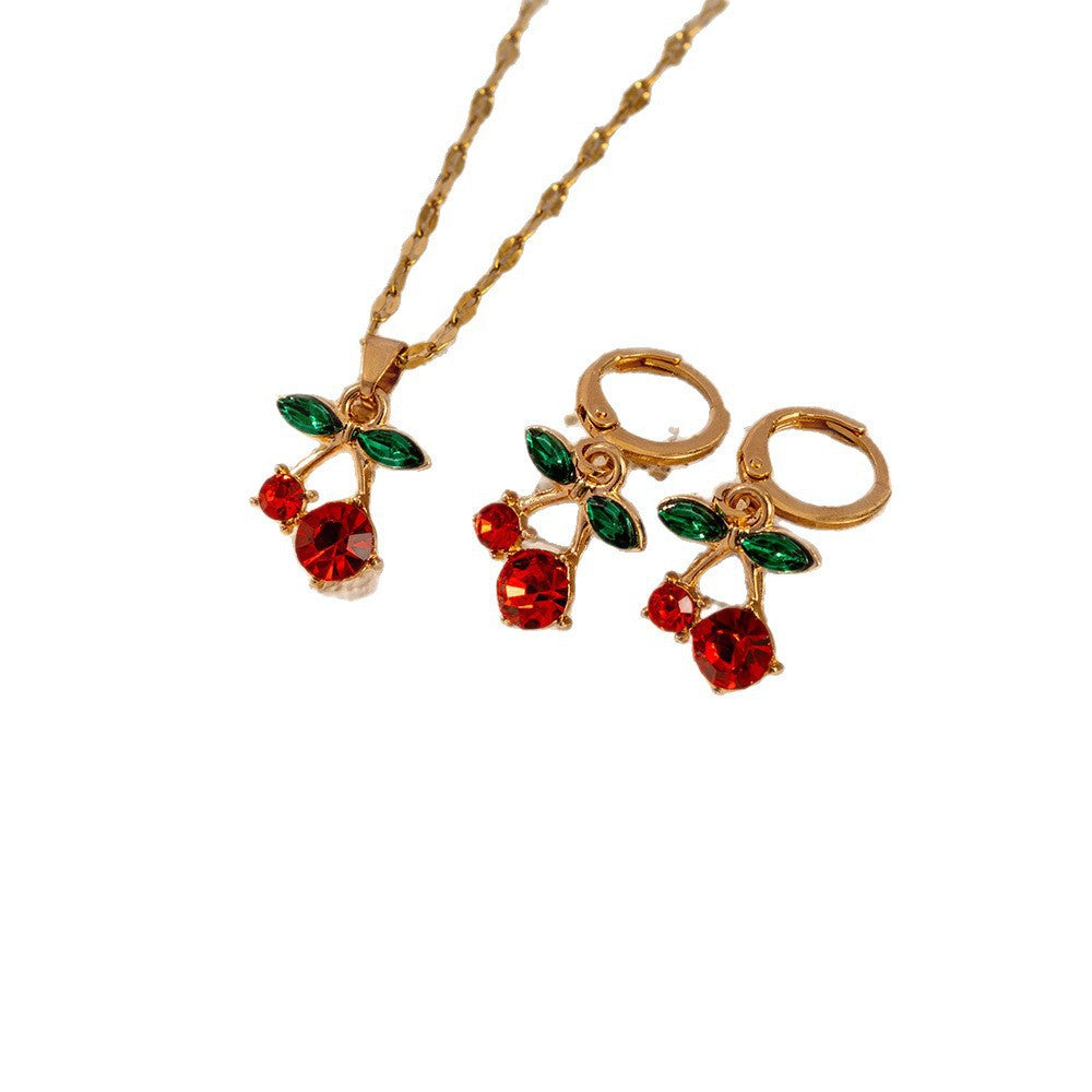 Fashionable Clavicle Chain Micro Inlaid Zircon Pendants