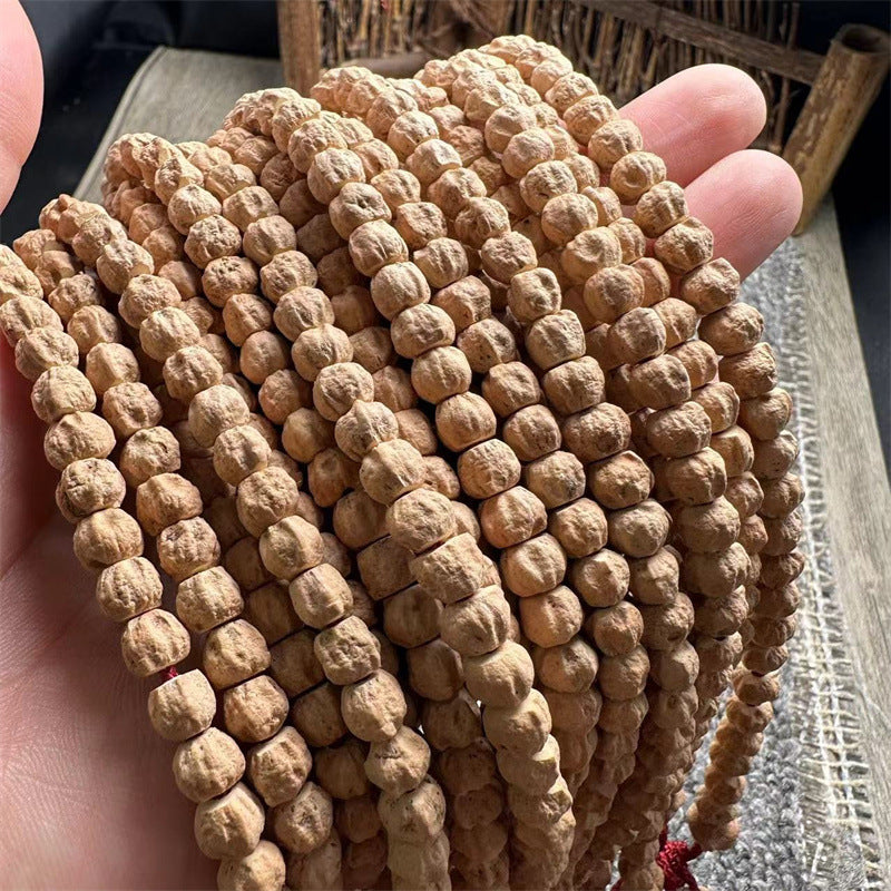 Women's & Men's Beans Tablets High Density Cultural Artifact Prayer Beads Bracelet