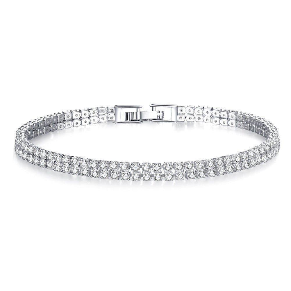 Diamond Female Affordable Luxury Fashion Graceful Bracelets