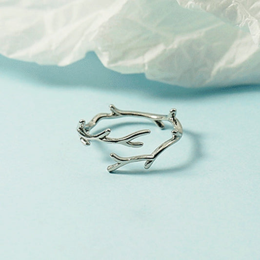 Cold Style Adjustable Simple Mori Personality Artistic Temperament Design Rings
