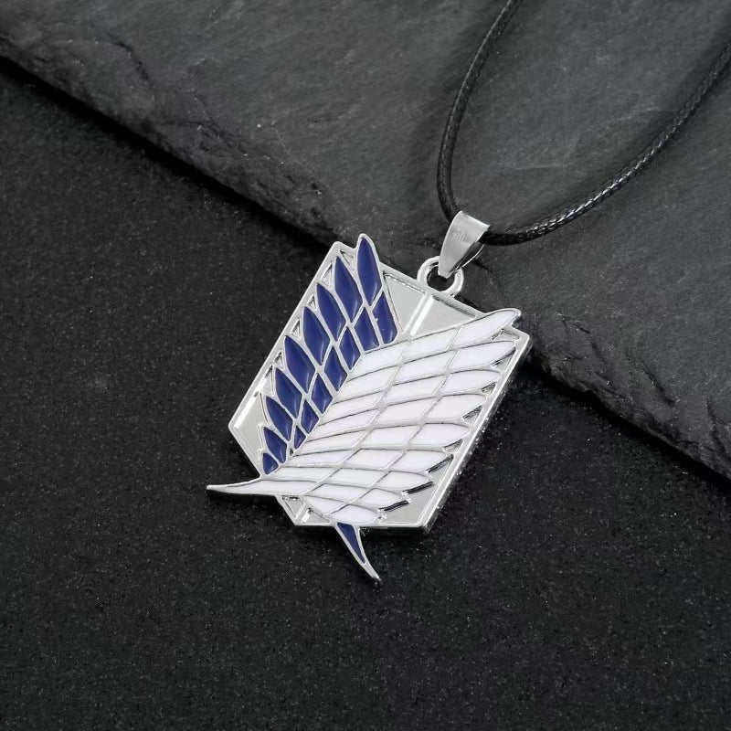 Films Television Wood Leaf Alloy Series Necklaces