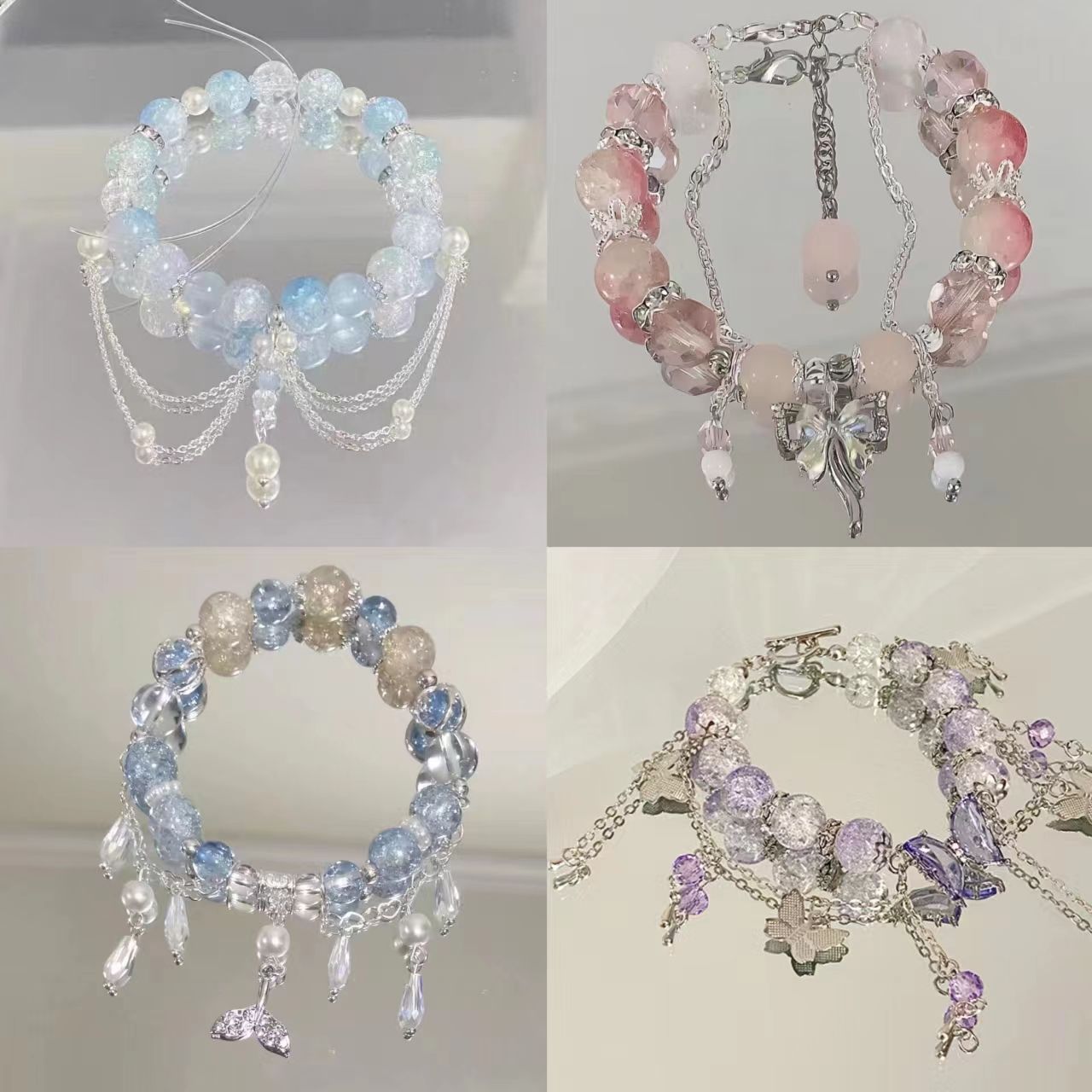 Tassel Butterfly Design High Sense Simple Bracelets