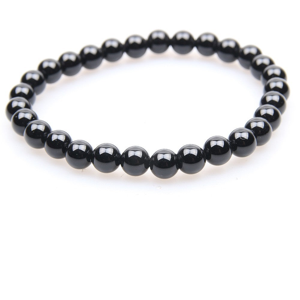 Women's Natural Pink Crystal Agate Tiger Eye Bracelet