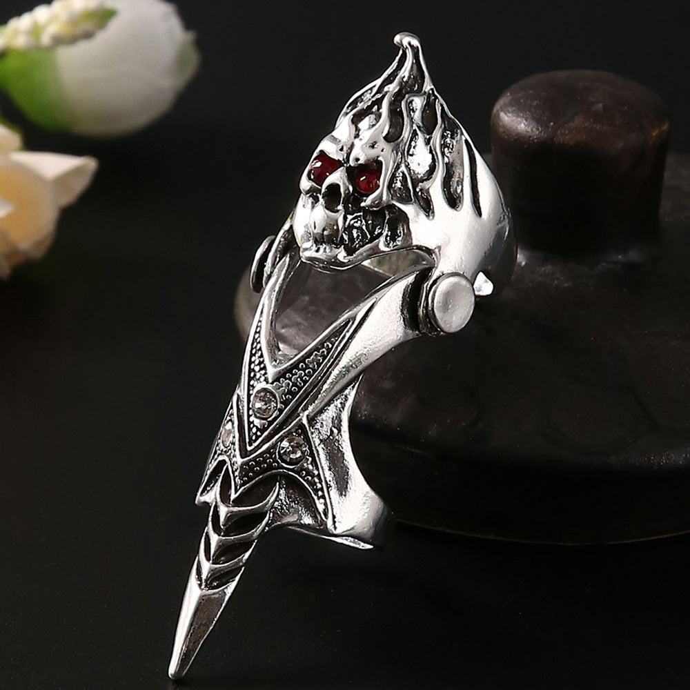 Four-way Skull Faucet Knuckle Flexible Man's Rings