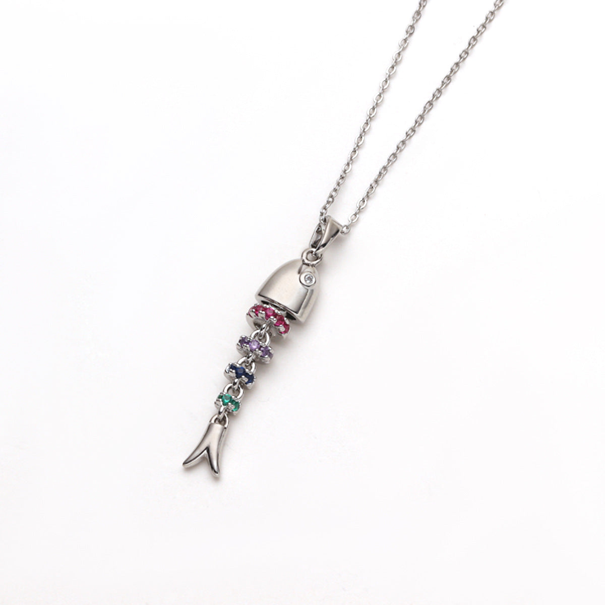 Simple Fashion Fish-shaped Exquisite Light Luxury Stainless Necklaces
